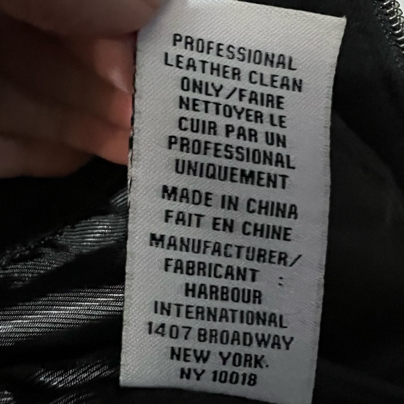 Boston Harbour real leather size M jacket ladies so soft biker lady - Picture 5 of 9